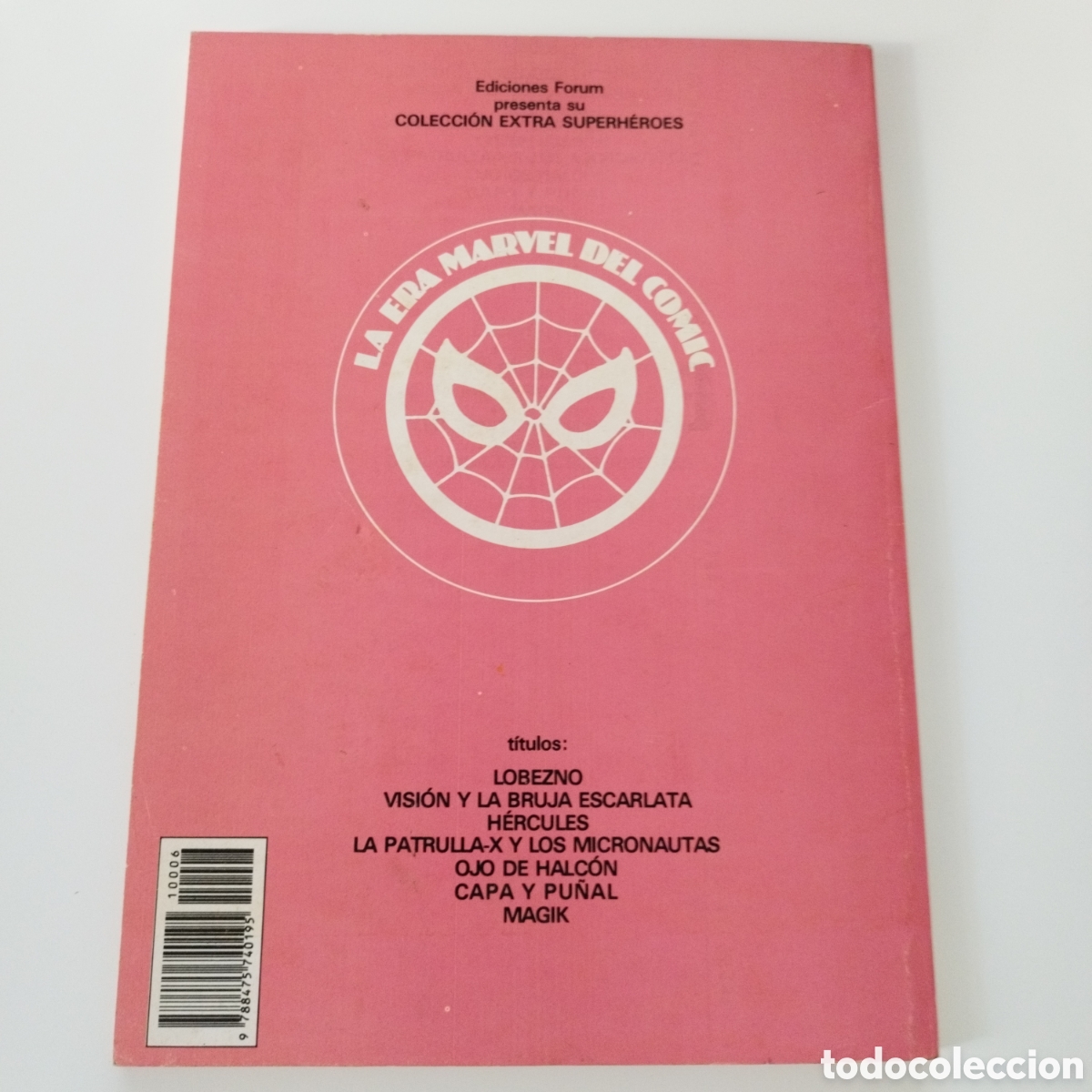 C&oacute;mics: CAPA Y PU&Ntilde;AL / # 6 / COLECCI&Oacute;N EXTRA SUPERH&Eacute;ROES/ ED. FORUM / 1984 - Foto 3