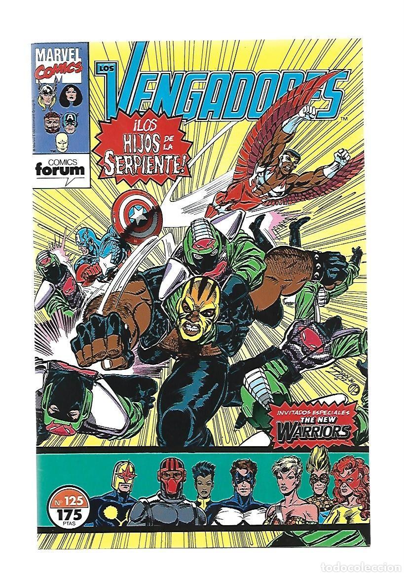 C&oacute;mics: Los vengadores 125, 1993, Forum, impecable - Foto 1