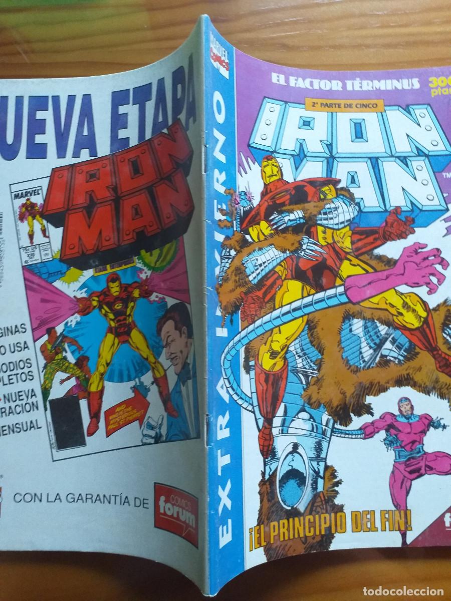 C&oacute;mics: IRON MAN EXTRA INVIERNO 1991 - El Factor T&eacute;rminus 2&ordf; Parte de 5: &iexcl;El principio del fin! - FORUM - Foto 4