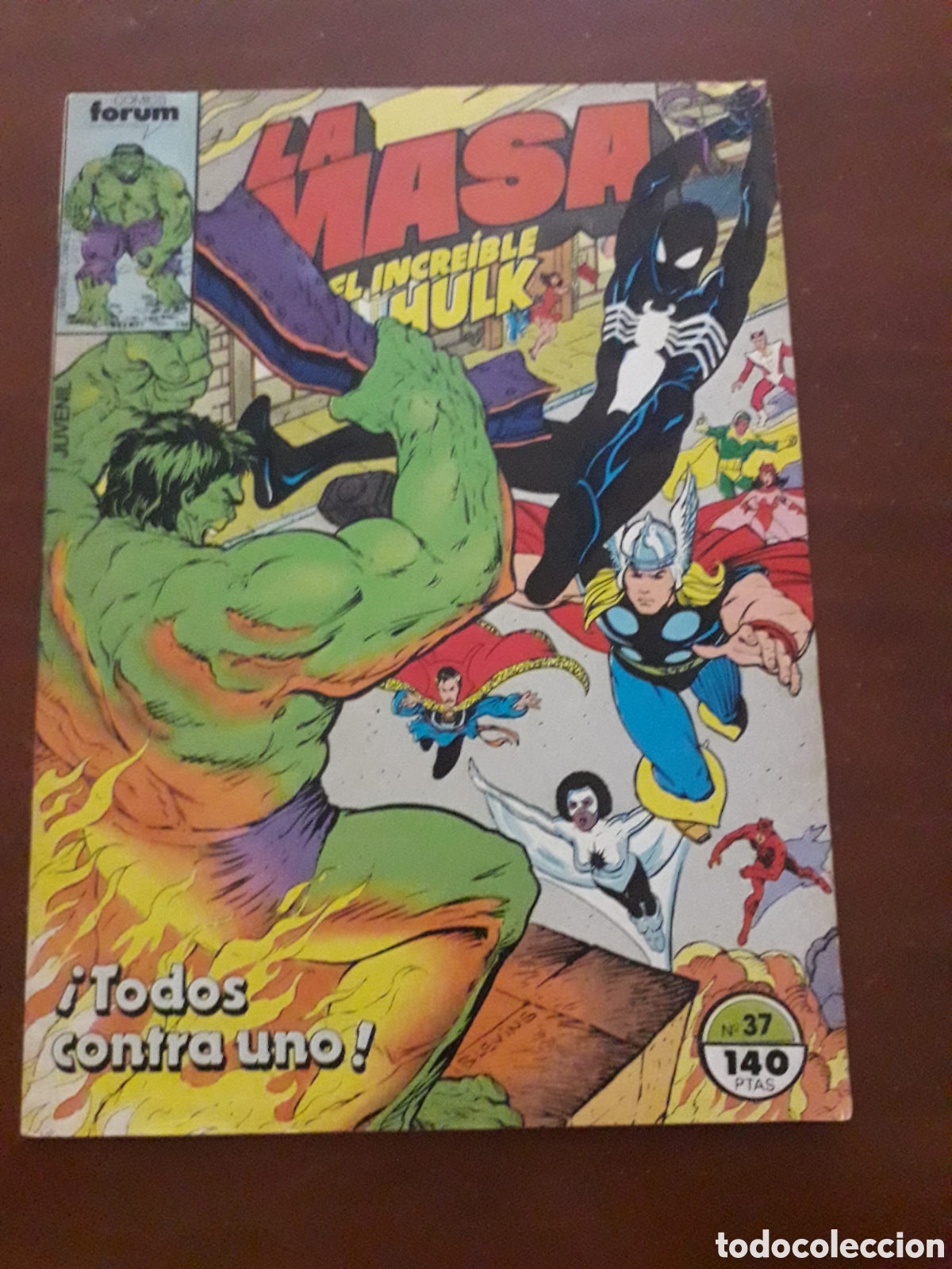 C&oacute;mics: La Masa. El incre&iacute;ble Hulk. N&uacute;mero 37 - Foto 1