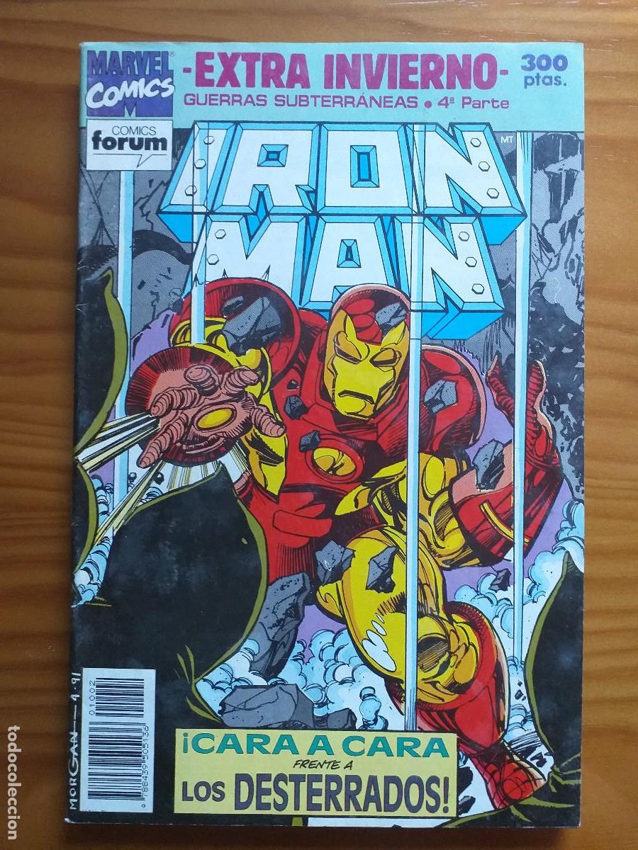 C&oacute;mics: IRON MAN EXTRA INVIERNO 1992 - Guerras Subterr&aacute;neas 4&ordf; Parte - FORUM - Foto 1
