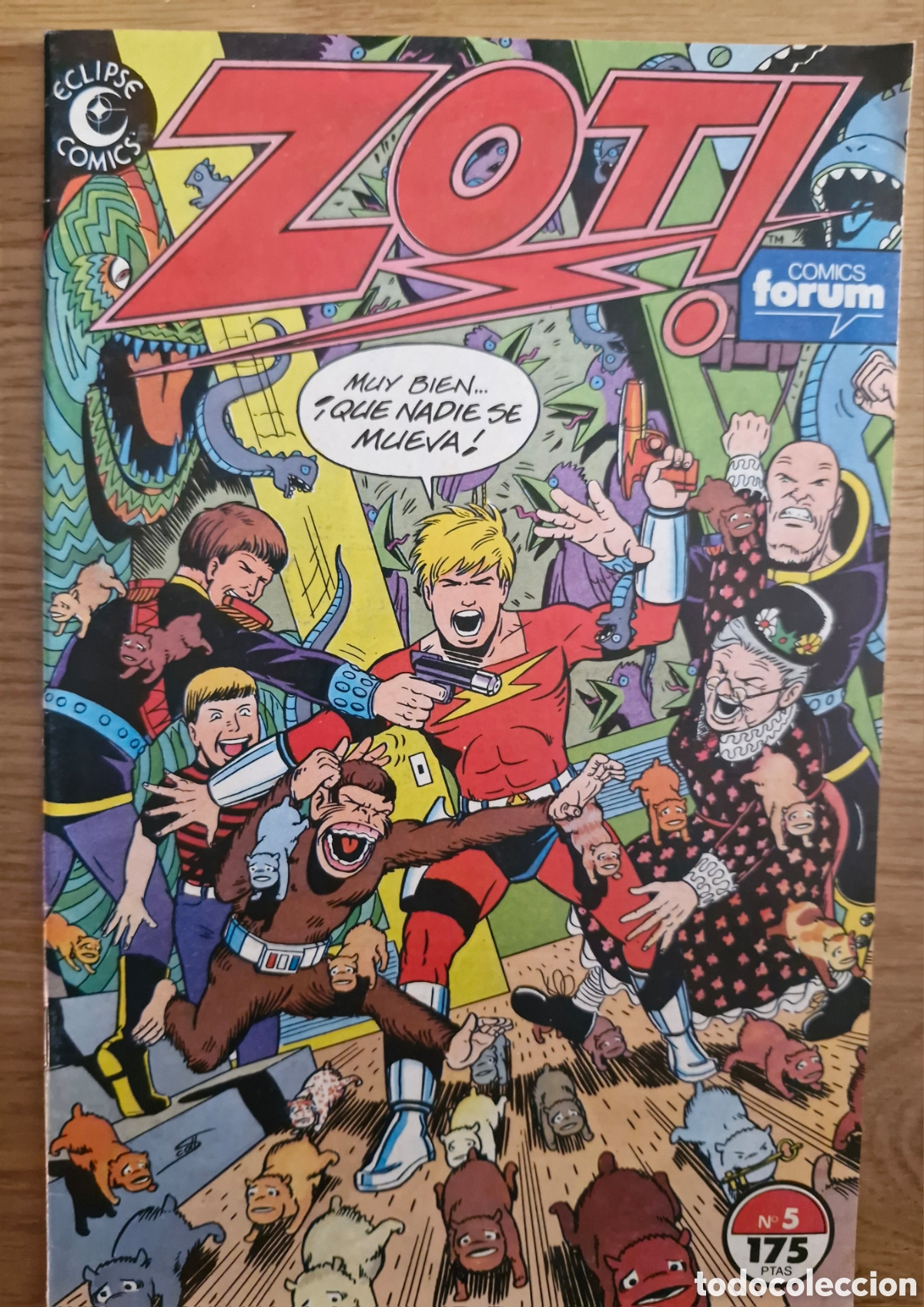 C&oacute;mics: C&Oacute;MIC ZOT! N&uacute;m. 5 /F&Oacute;RUM (Eclipse C&oacute;mics) - Foto 1
