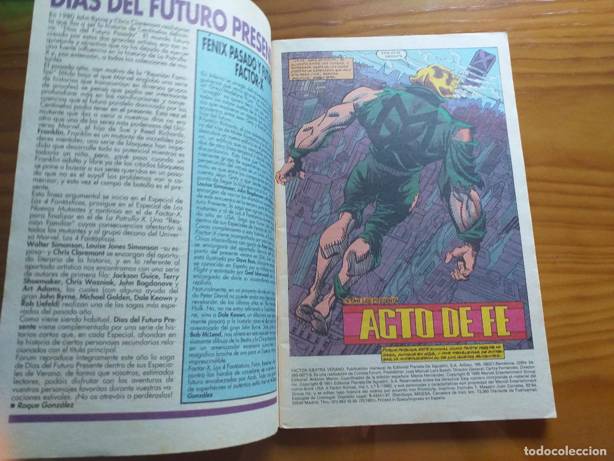 C&oacute;mics: FACTOR-X EXTRA VERANO 1991 - D&iacute;as del Futuro Presente 3&ordf; Parte - FORUM - Foto 5