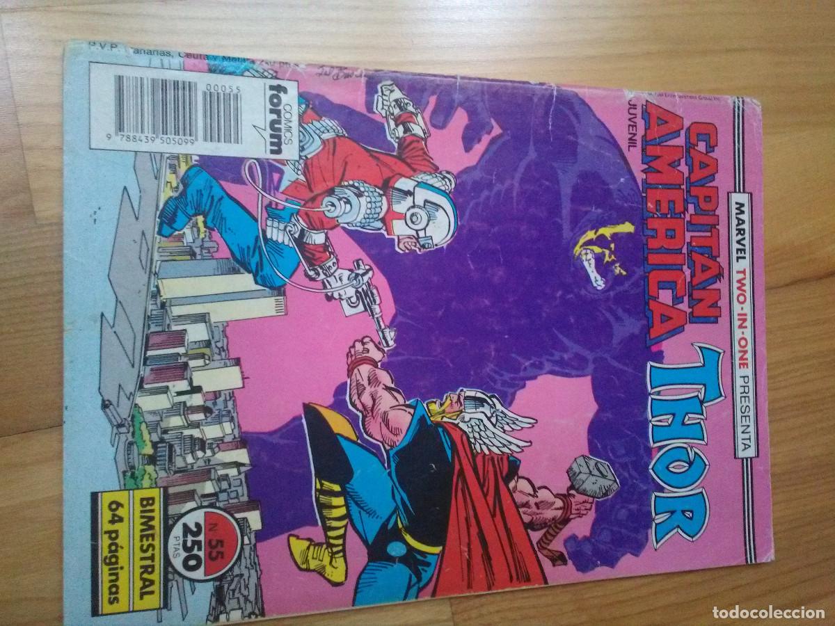 C&oacute;mics: Comic FOrum Marvel Planeta Capitan america y Thor 55 - Foto 1