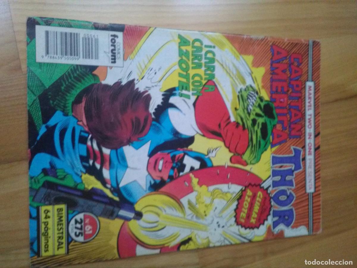 C&oacute;mics: Comic FOrum Marvel Planeta Capitan america y Thor 61 - Foto 1