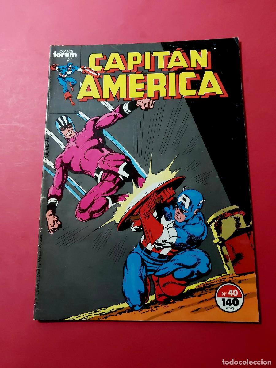 C&oacute;mics: Capit&aacute;n Am&eacute;rica N&ordm; 40 Marvel Comics REf CC - Foto 1