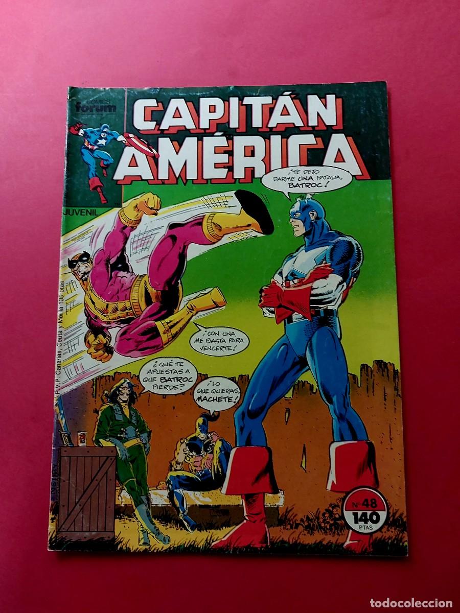 C&oacute;mics: Capit&aacute;n Am&eacute;rica N&ordm; 48 Marvel Comics REf CC - Foto 1
