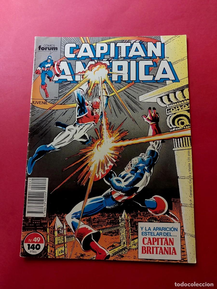 C&oacute;mics: Capit&aacute;n Am&eacute;rica N&ordm; 49 Marvel Comics REf CC - Foto 1