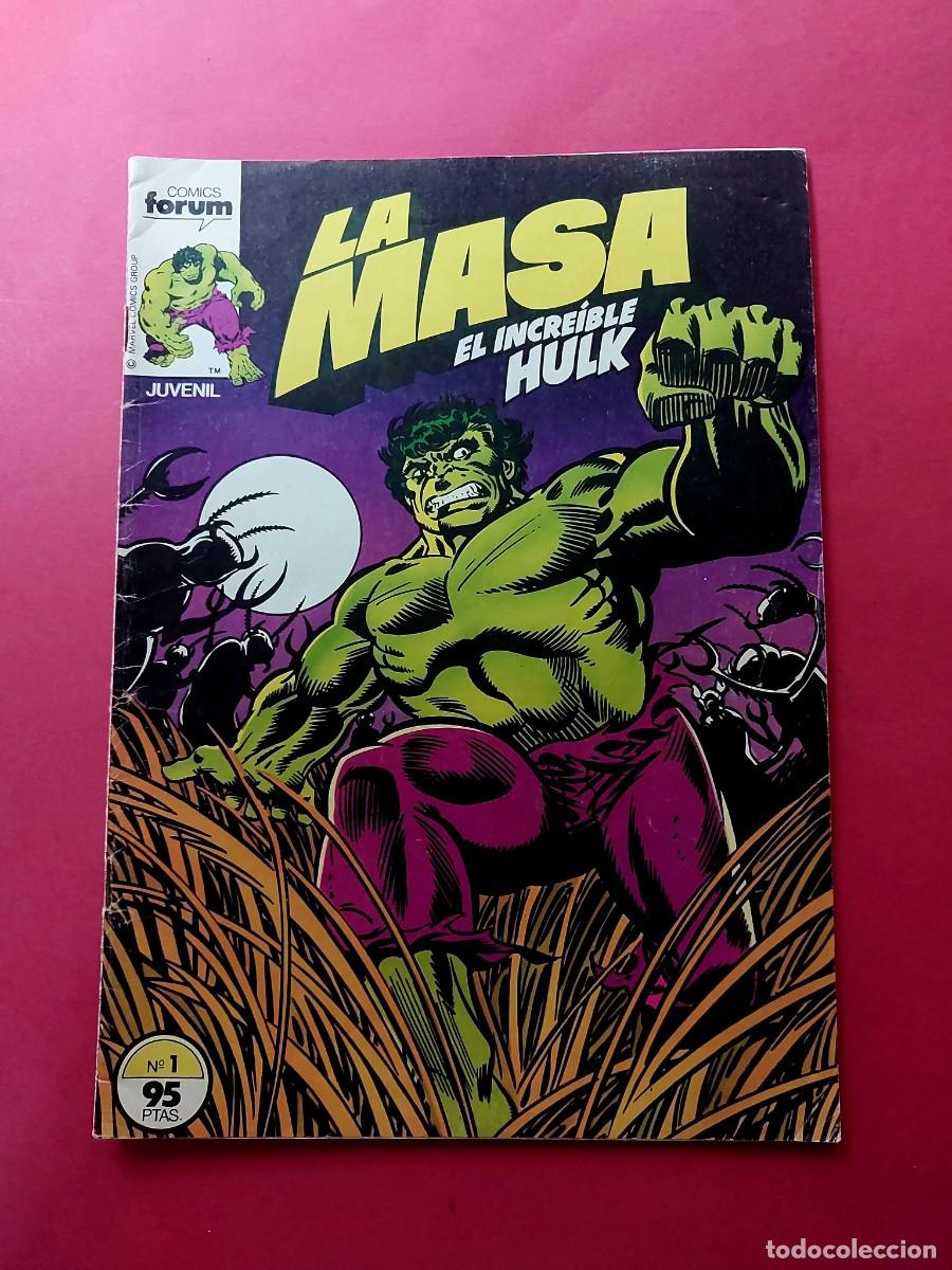 C&oacute;mics: La Masa N&ordm; 1 Marvel Comics ( Sin el Poster ) Ref C8 - Foto 1