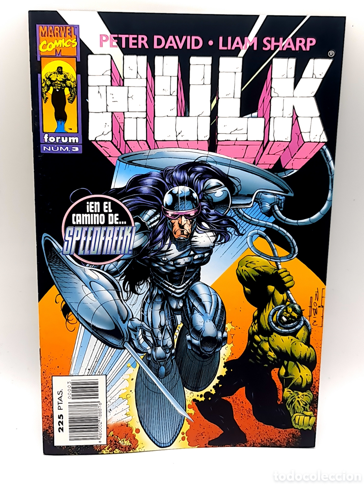 C&oacute;mics: DE KIOSCO HULK 3 PETER DAVID FORUM COMICS GRAPA - Foto 1