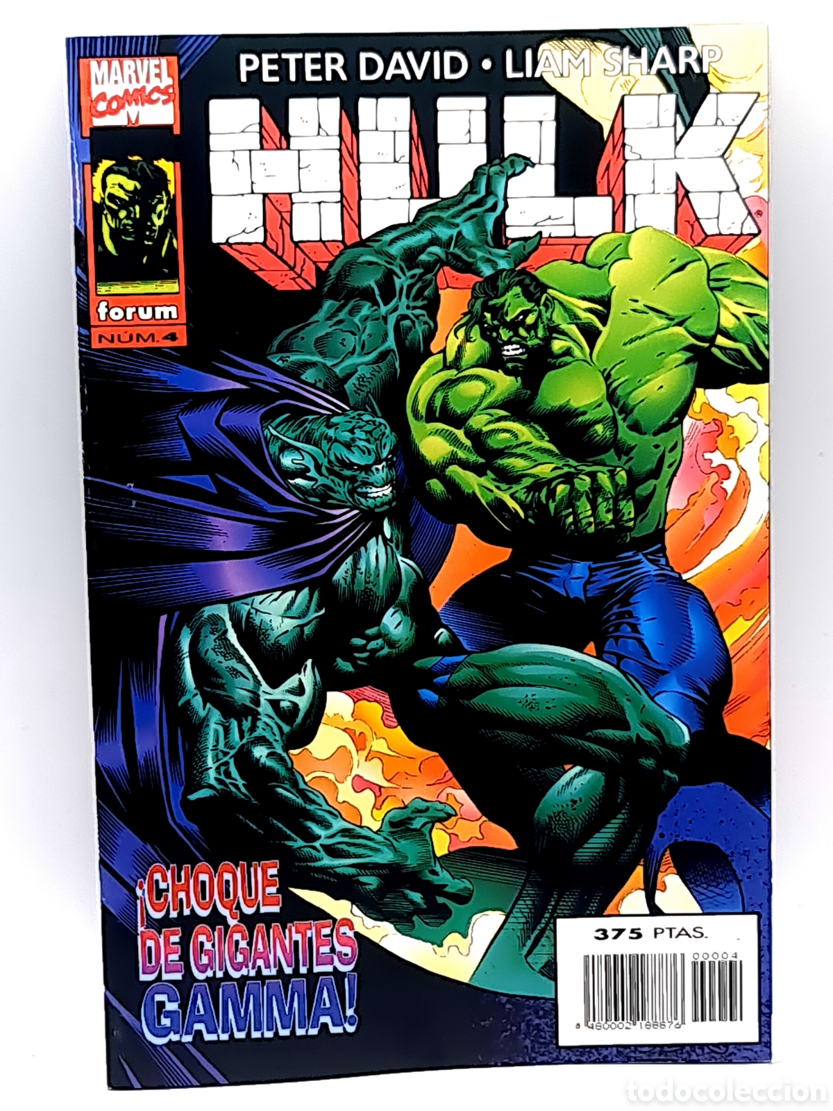 C&oacute;mics: DE KIOSCO HULK 4 PETER DAVID FORUM COMICS GRAPA - Foto 1