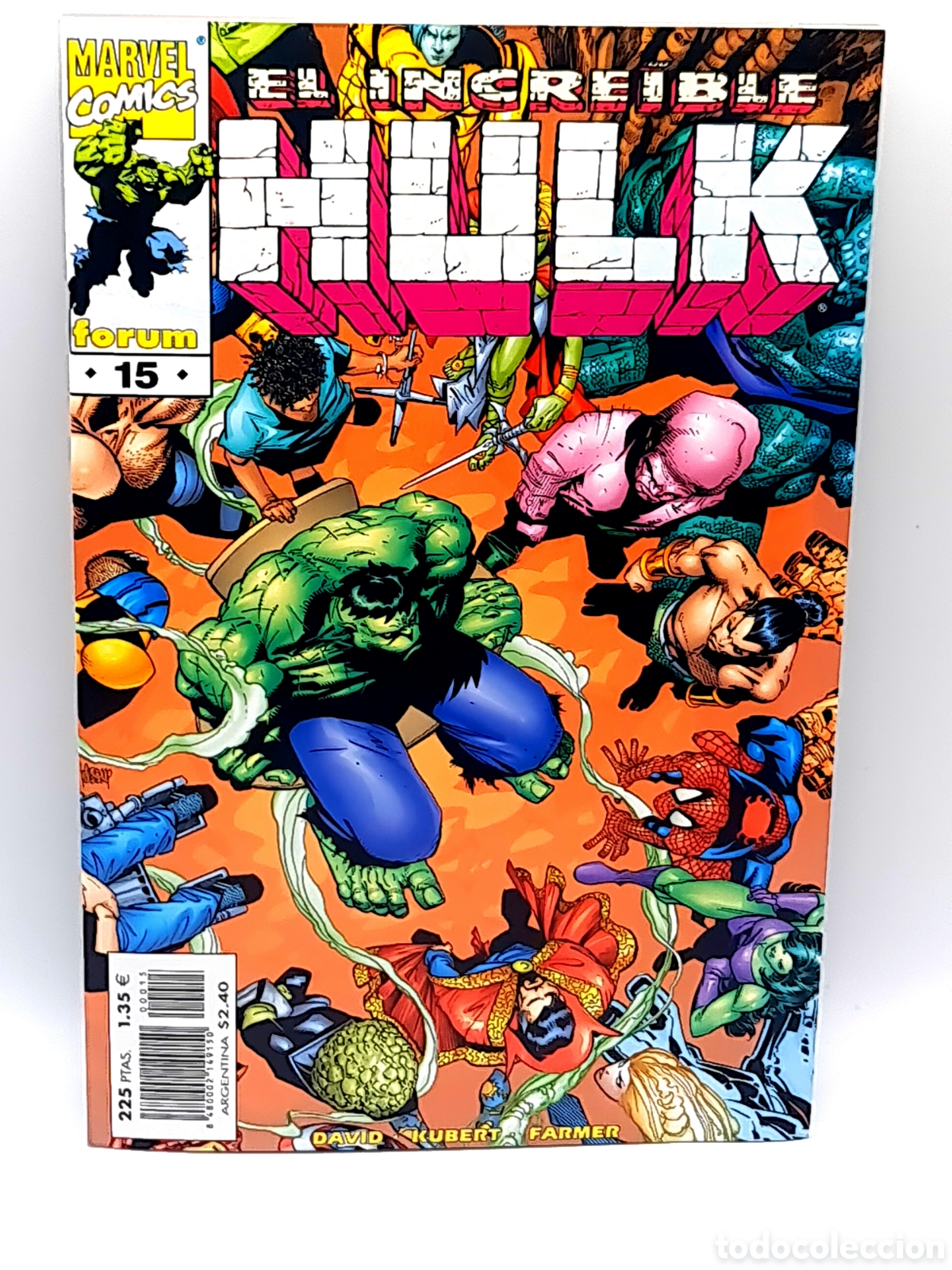 C&oacute;mics: DE KIOSCO HULK 15 VOL3 FORUM COMICS GRAPA VOLUMEN VOL.3 - Foto 1