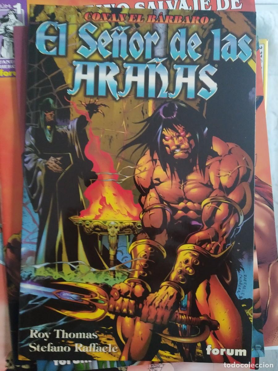 C&oacute;mics: Conan, El B&aacute;rbaro. El Se&ntilde;or de las Ara&ntilde;as - Roy Thomas / Stefano Raffaele - Foto 1