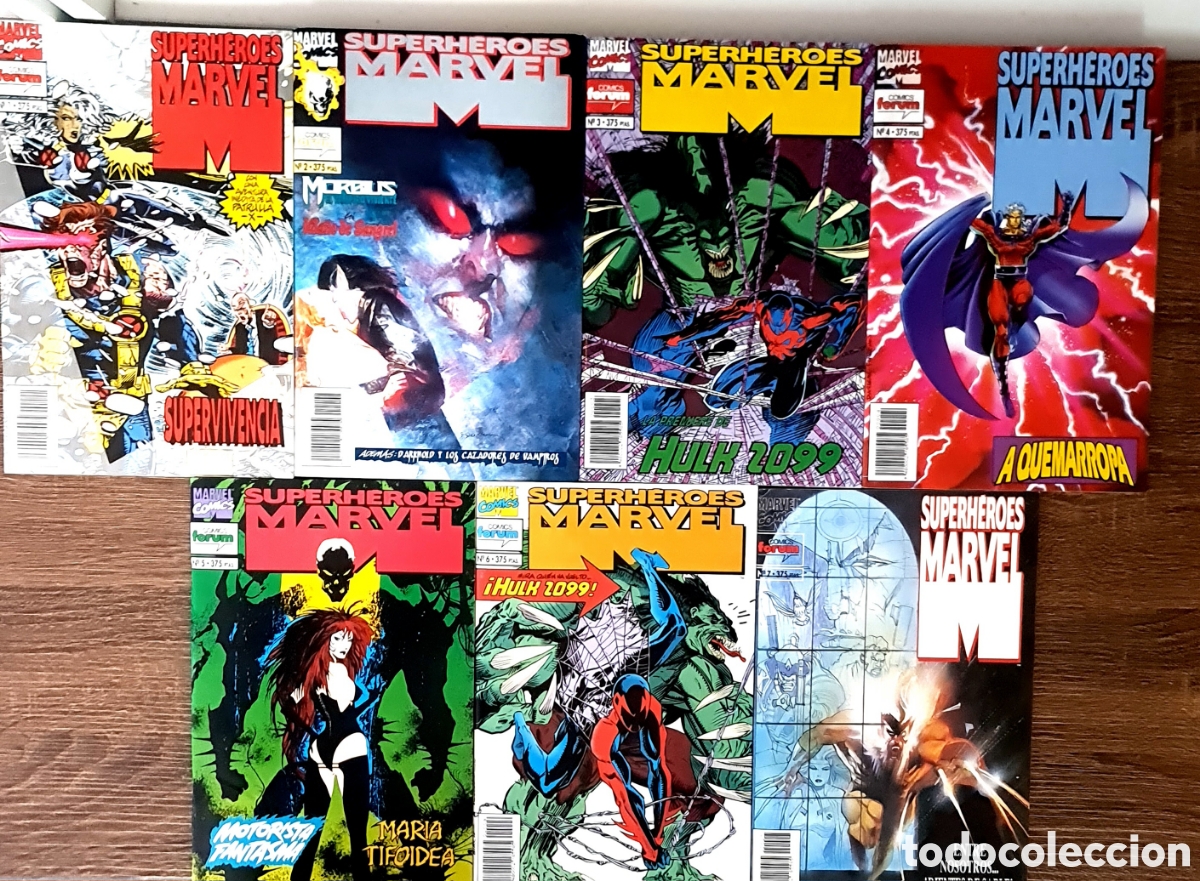 C&oacute;mics: EXCELENTE ESTADO COMPLETA SUPERHEROES MARVEL FORUM COMICS GRAPA - Foto 2