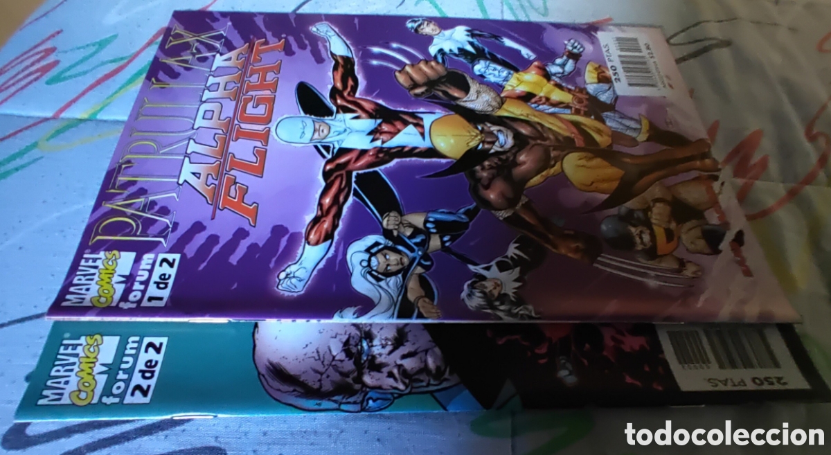 C&oacute;mics: PATRULLA X / ALPHA FLIGHT (miniserie 2 n&uacute;meros) - Foto 2