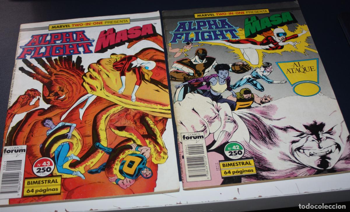 C&oacute;mics: ALPHA FLIGHT & LA MASA (TWO IN ONE) : N&ordm;S 42 Y 43 -oferta- - Foto 1