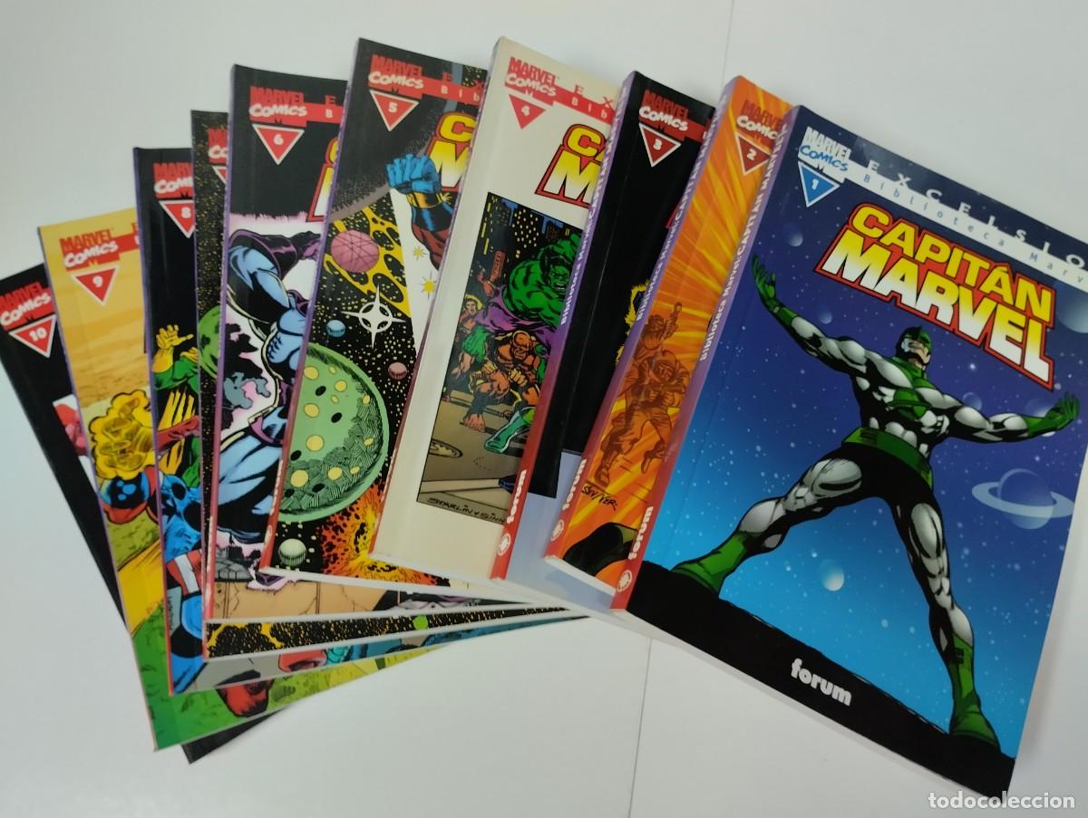 C&oacute;mics: BIBLIOTECA MARVEL CAPITAN MARVEL COMPLETA 1 AL 10. FORUM - Foto 1