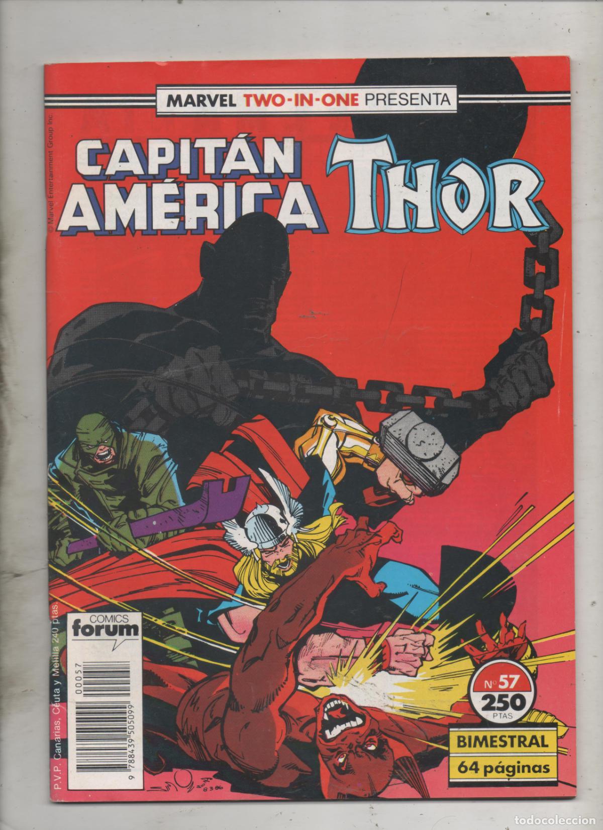 C&oacute;mics: CAPITAN AMERICA THOR N&ordm; 57 . FORUM -F1 - Foto 1