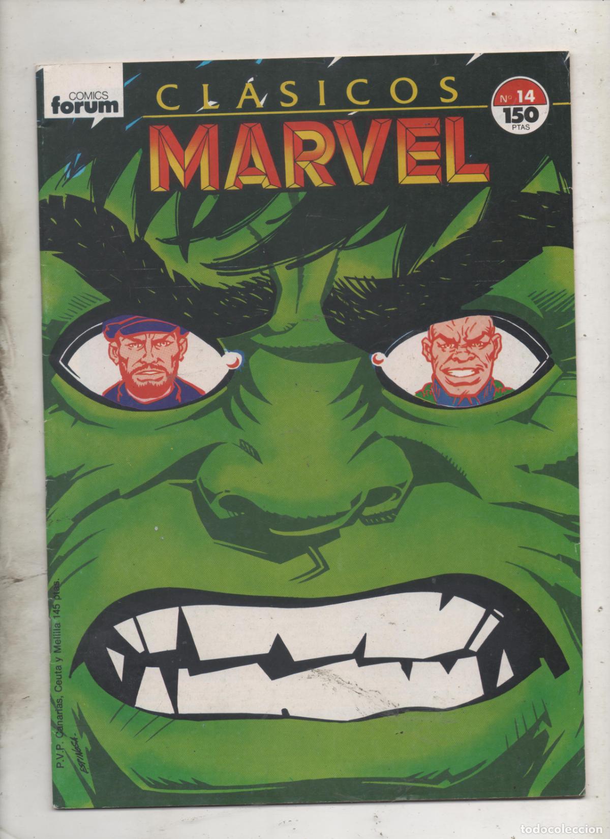 C&oacute;mics: CLASICOS MARVEL N&ordm; 14 . FORUM -F1 - Foto 1
