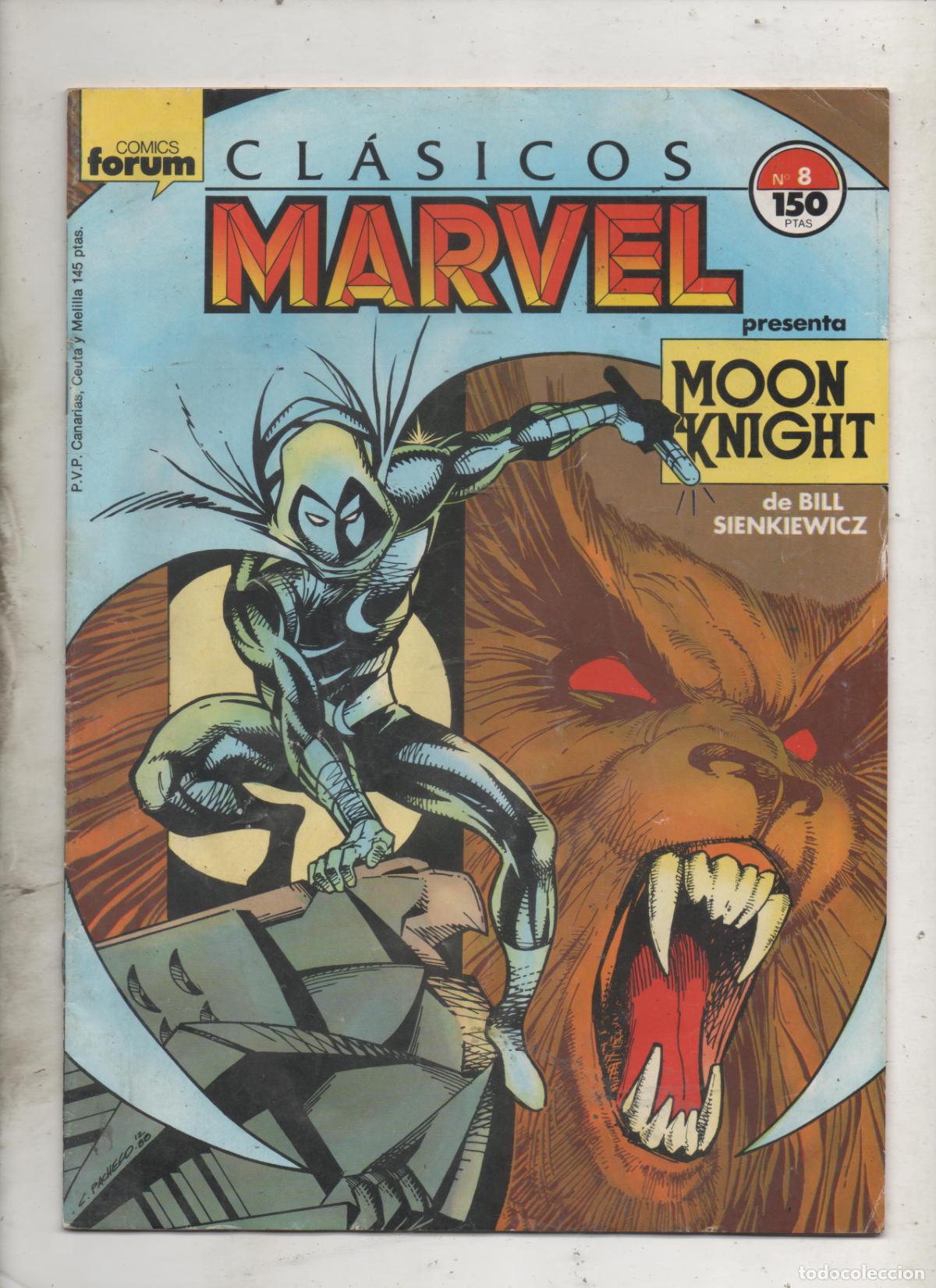 C&oacute;mics: CLASICOS MARVEL N&ordm; 8 . FORUM -F1 - Foto 1