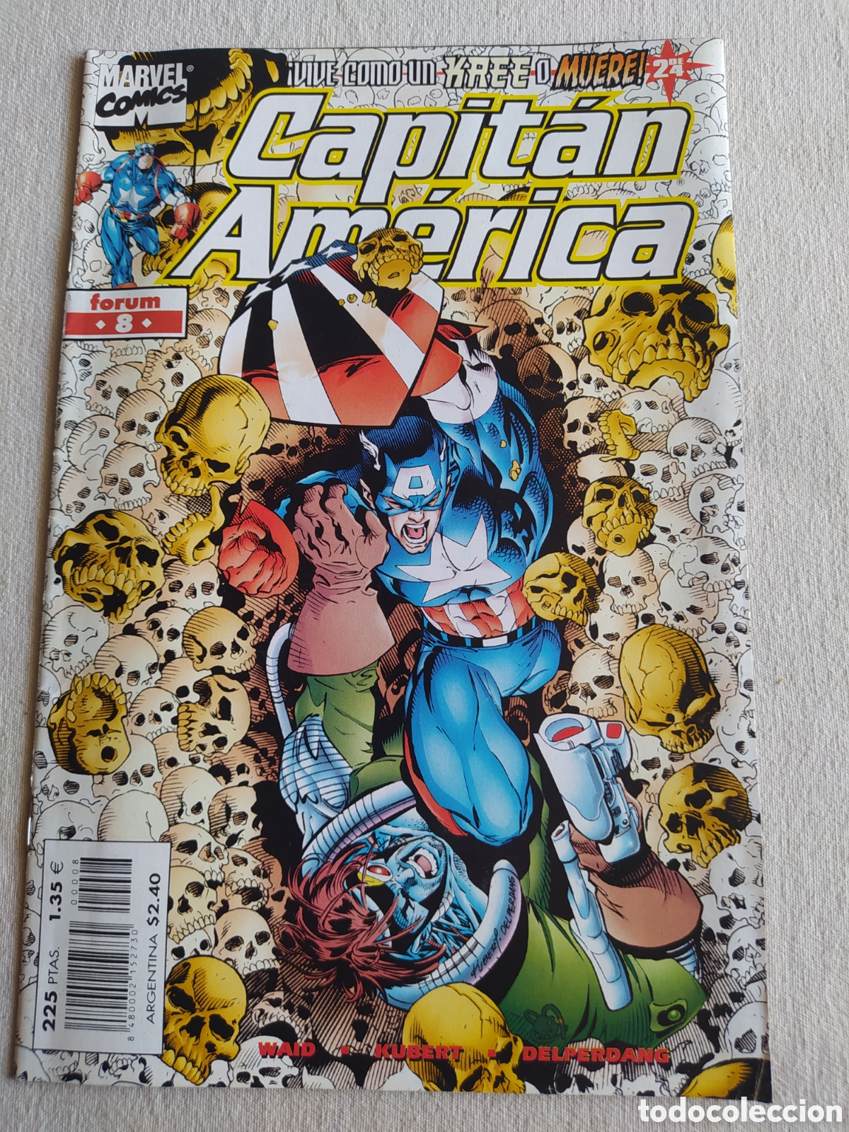 C&oacute;mics: Capit&aacute;n Am&eacute;rica vol.4 n&deg;8 - Foto 1