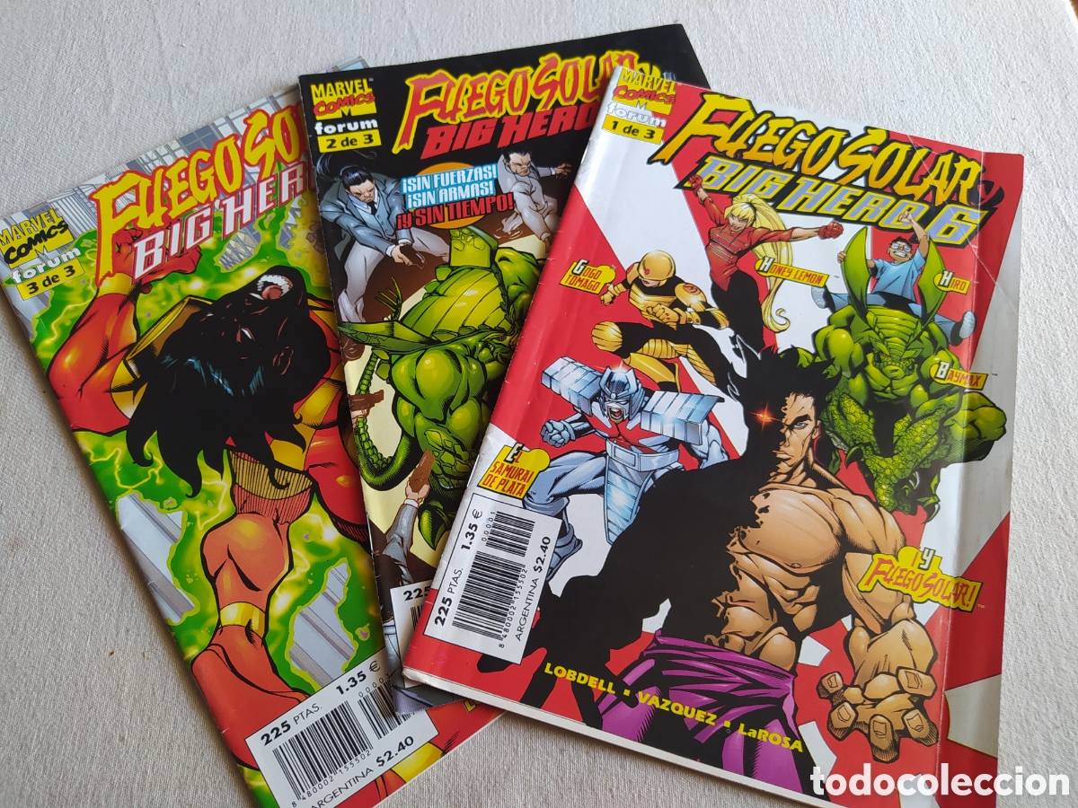 C&oacute;mics: Fuego solar y Big Hero 6 - completa - Foto 1