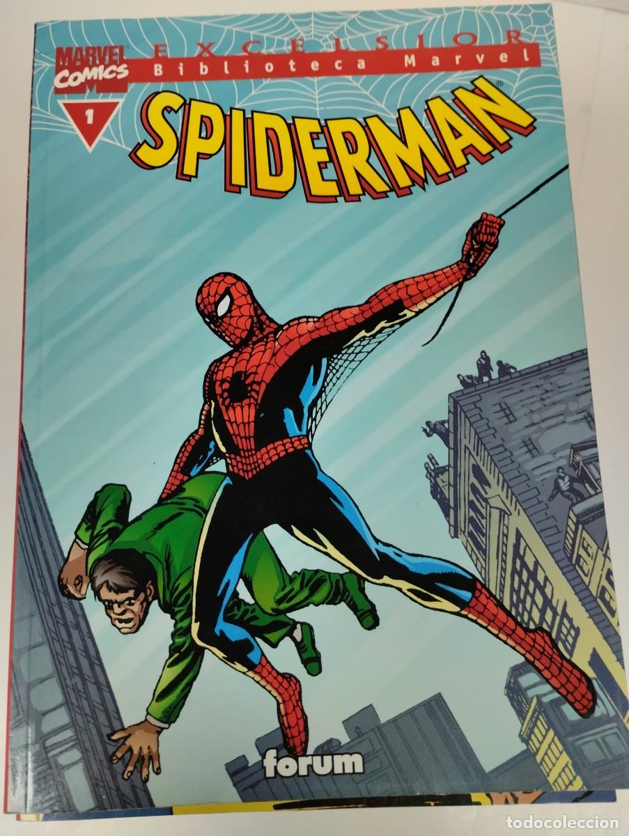 C&oacute;mics: BIBLIOTECA MARVEL SPIDERMAN COMPLETA 47 N&Uacute;MEROS FORUM-PANINI - Foto 1