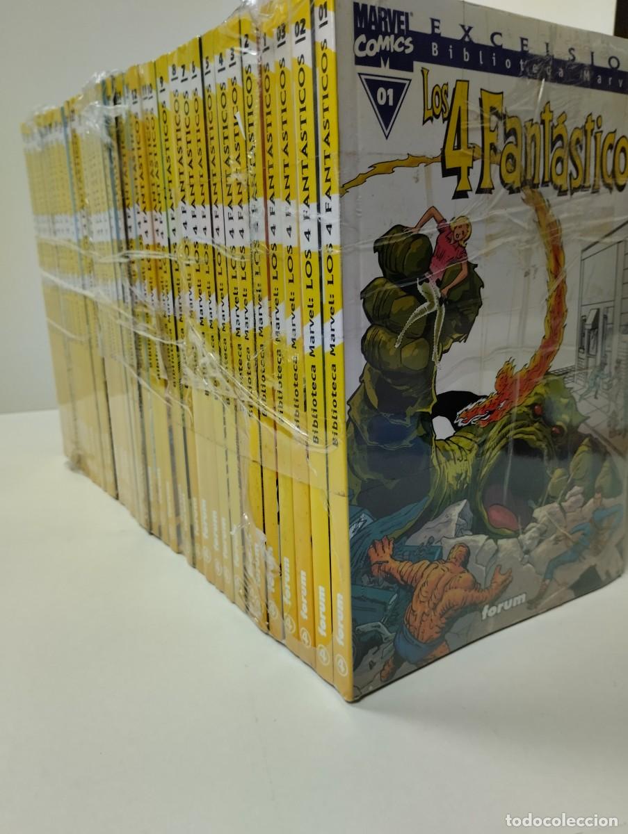 C&oacute;mics: BIBLIOTECA MARVEL LOS 4 FANTASTICOS COLECCION COMPLETA FORUM. - Foto 2