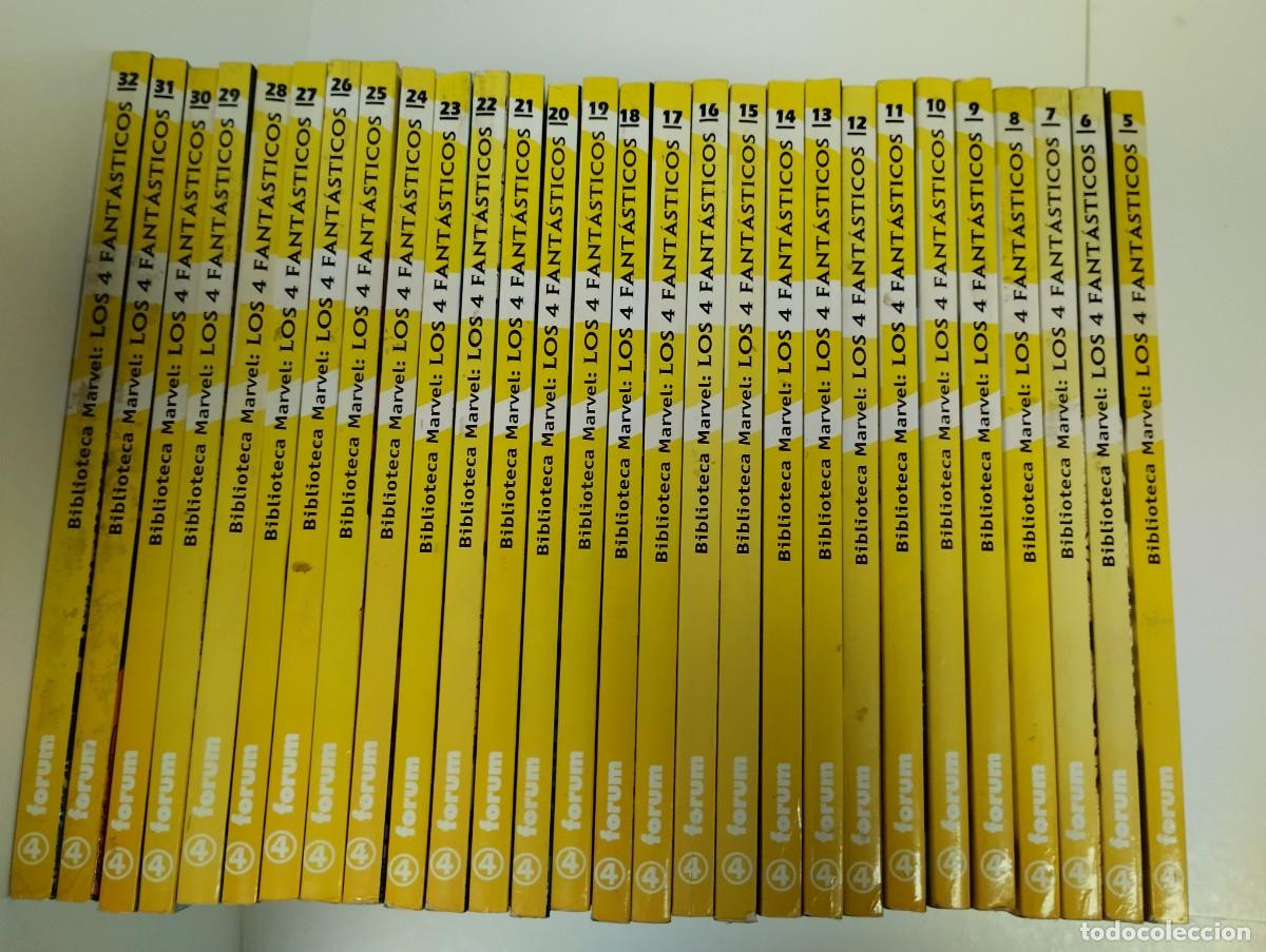 C&oacute;mics: BIBIOTECA MARVEL LOS 4 FANTASTICOS FORUM N&ordm;S 5 AL 32 - Foto 2
