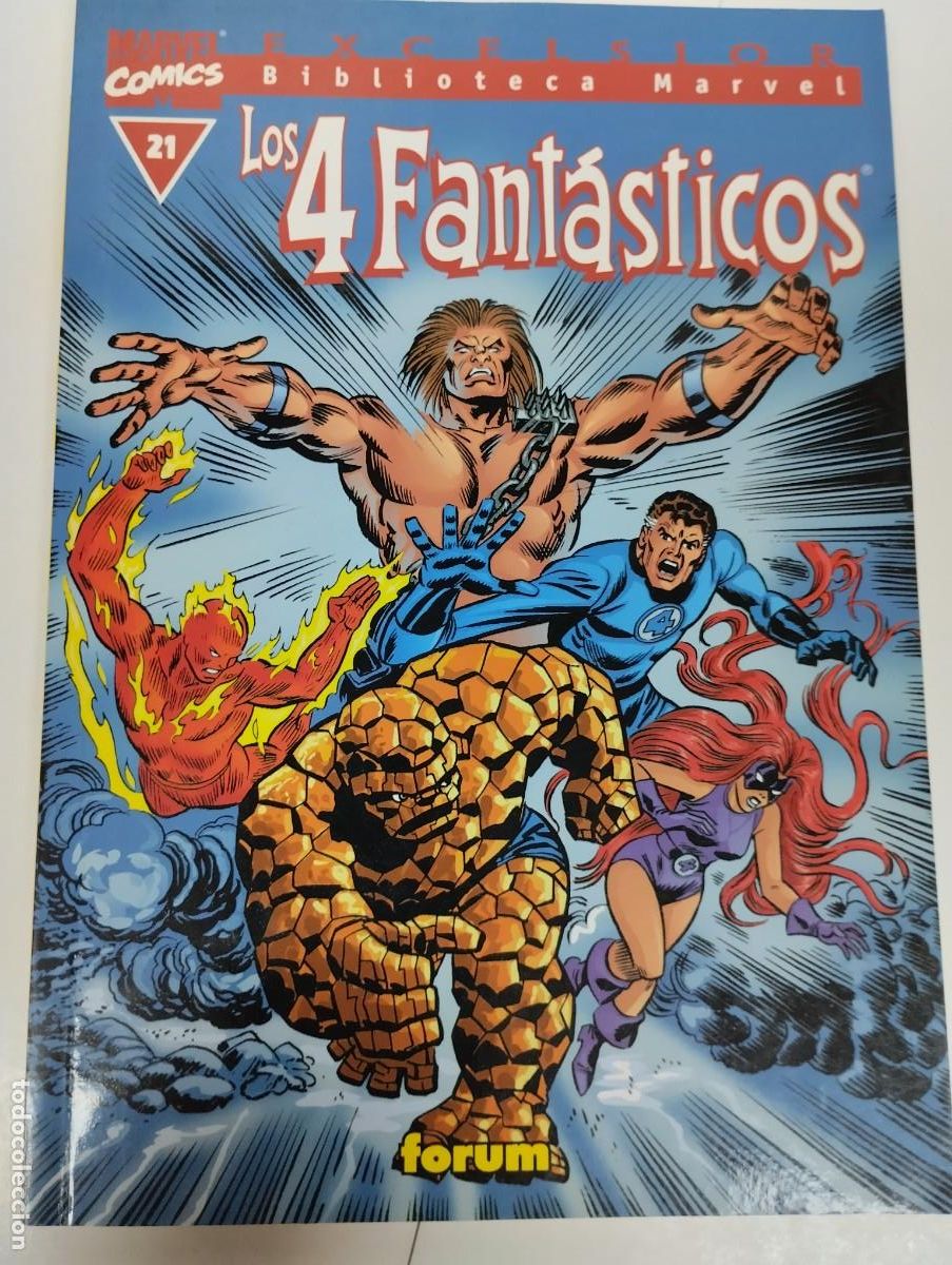 C&oacute;mics: BIBIOTECA MARVEL LOS 4 FANTASTICOS FORUM N&ordm;S 5 AL 32 - Foto 20