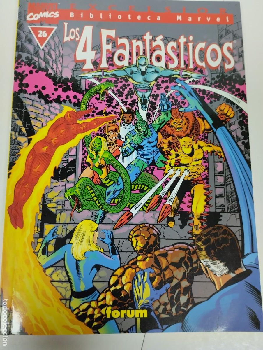 C&oacute;mics: BIBIOTECA MARVEL LOS 4 FANTASTICOS FORUM N&ordm;S 5 AL 32 - Foto 25