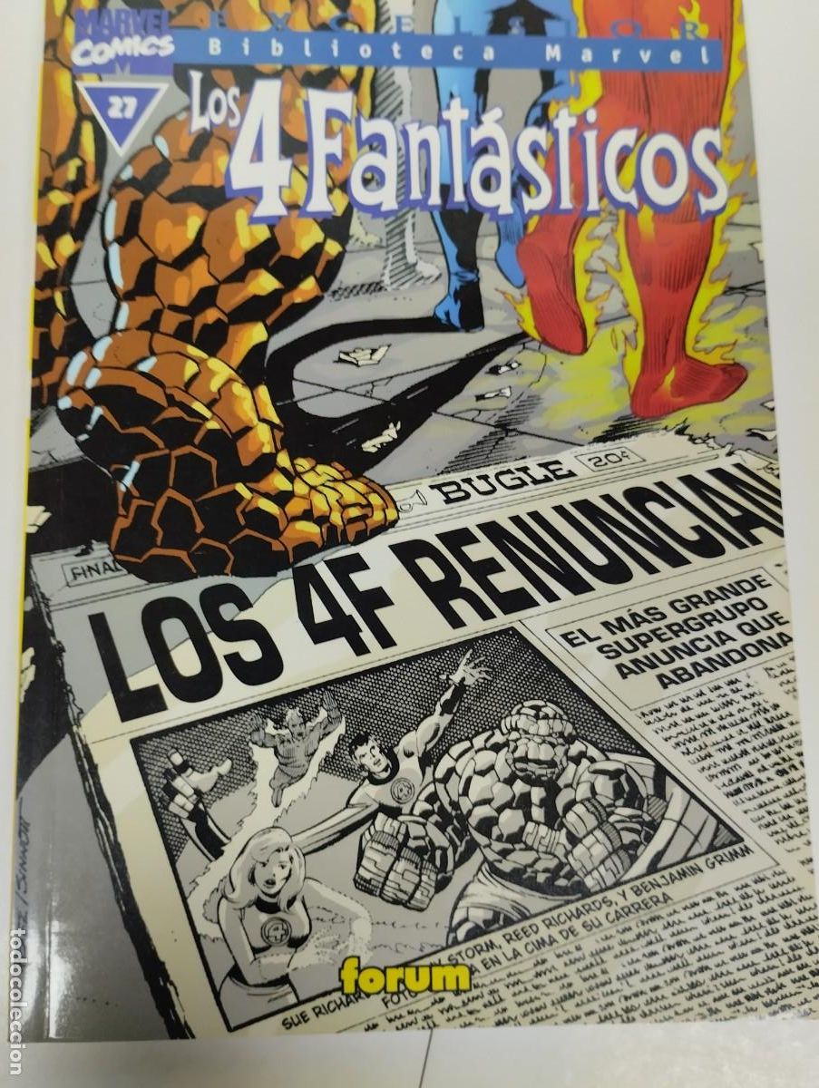 C&oacute;mics: BIBIOTECA MARVEL LOS 4 FANTASTICOS FORUM N&ordm;S 5 AL 32 - Foto 26