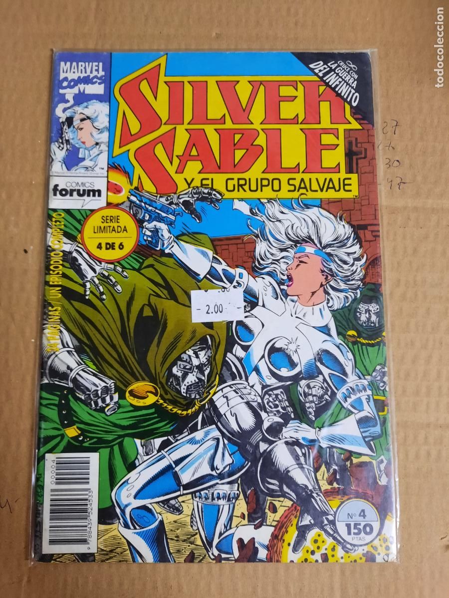 C&oacute;mics: SILVER SABLE Y EL GRUPO SALVAJE N&ordm; 2,4 Y 6 DE 6 - ED. FORUM - Foto 1