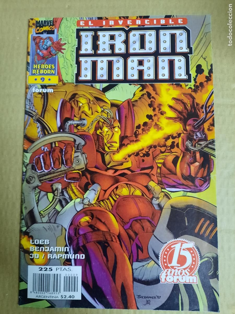 C&oacute;mics: IRON MAN N&ordm; 9 - ED. FORUM - Foto 1