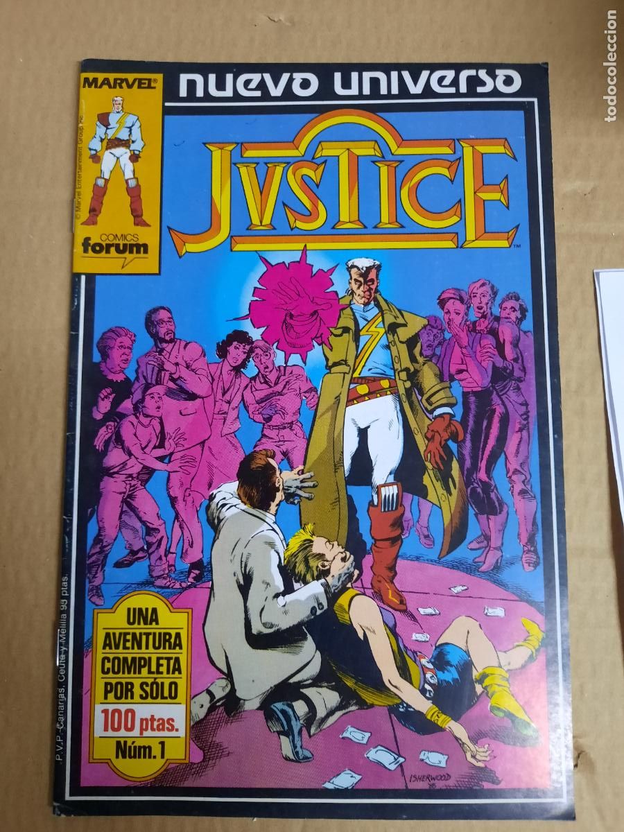 C&oacute;mics: NUEVO UNIVERSO: JUSTICE N&ordm; 1 - ED. FORUM - Foto 1