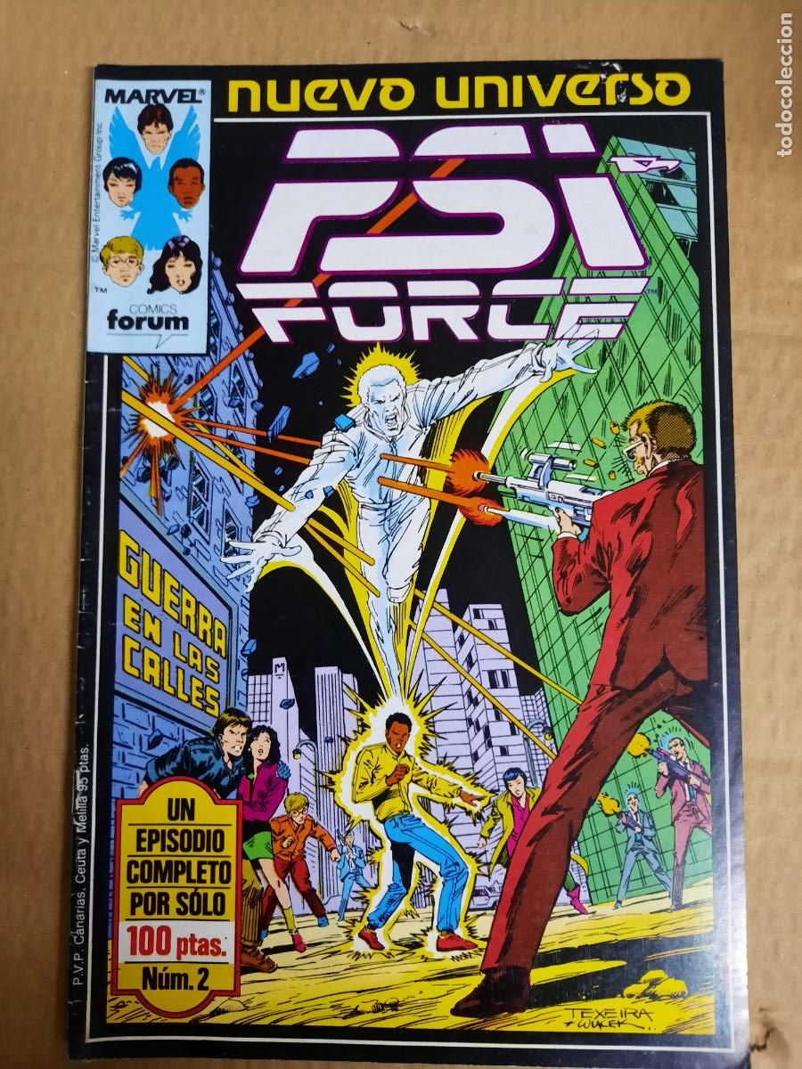 C&oacute;mics: NUEVO UNIVERSO: PSI FORCE N&ordm; 1,2,3,4 y 6 - ED. FORUM - Foto 1