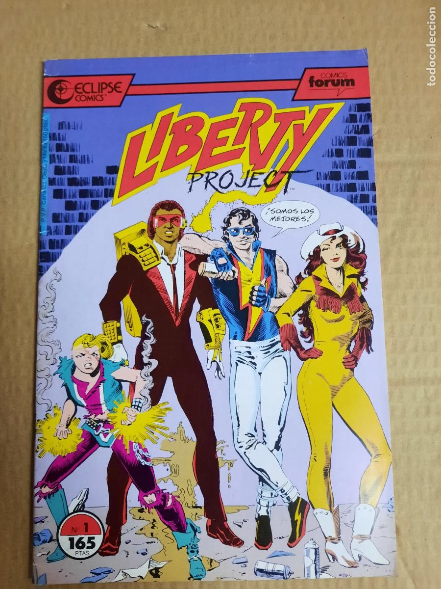 Comics: LIBERTY PROJECT N&ordm; 1, 2, 5, 6 y 7 - ED. FORUM