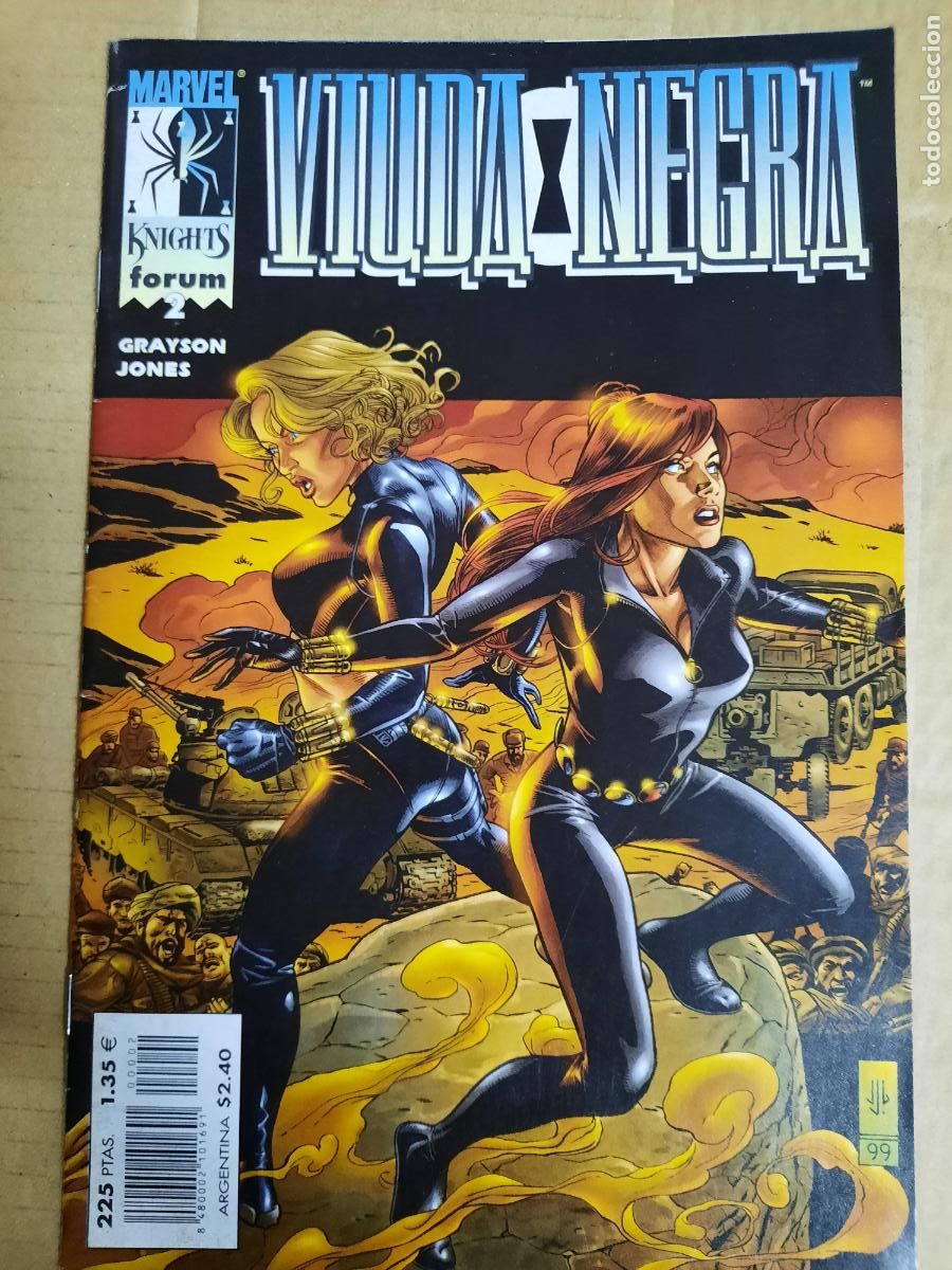 C&oacute;mics: VIUDA NEGRA N&ordm; 2 Y 3 - ED. FORUM - Foto 1