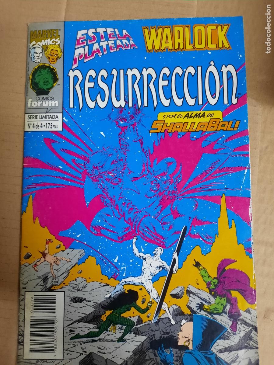 C&oacute;mics: ESTELA PLATEADA/WARLOCK N&ordm; 2 y 4 DE 4 ED. FORUM - Foto 1