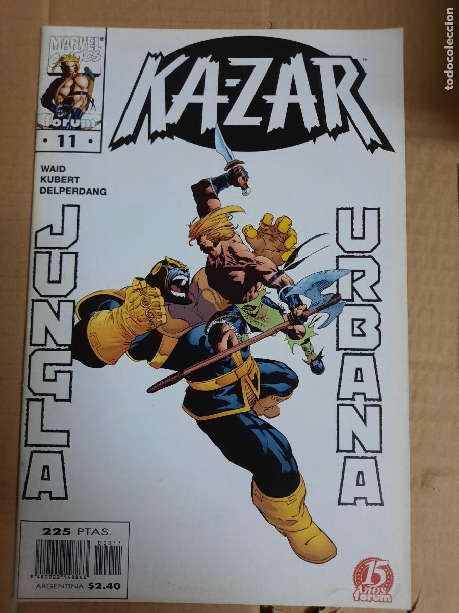 C&oacute;mics: KA-ZAR N&ordm; 1, 2, 5, 6, 11, 13 Y 20 - ED. FORUM - Foto 2