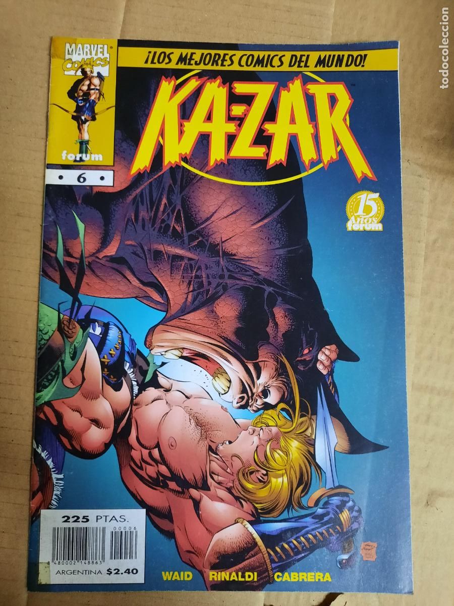 C&oacute;mics: KA-ZAR N&ordm; 1, 2, 5, 6, 11, 13 Y 20 - ED. FORUM - Foto 3