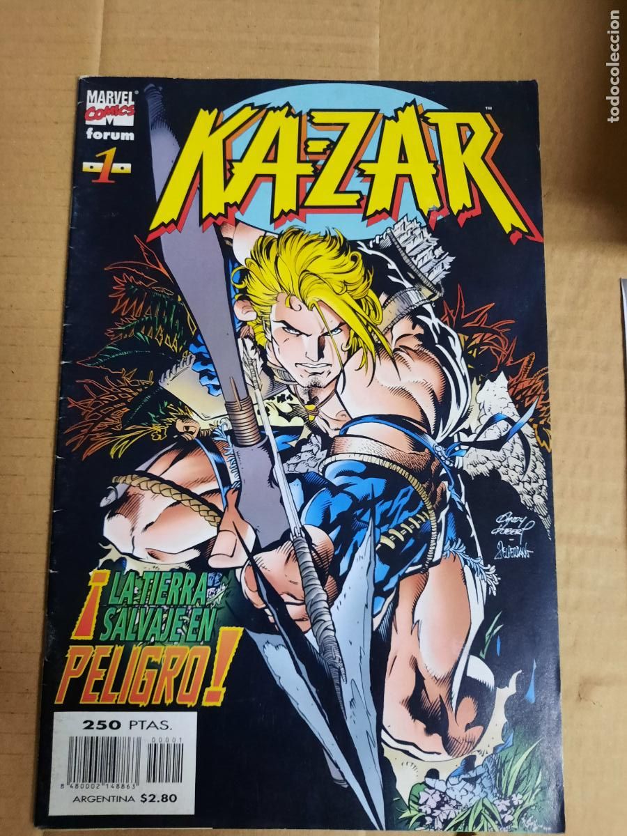C&oacute;mics: KA-ZAR N&ordm; 1, 2, 5, 6, 11, 13 Y 20 - ED. FORUM - Foto 1