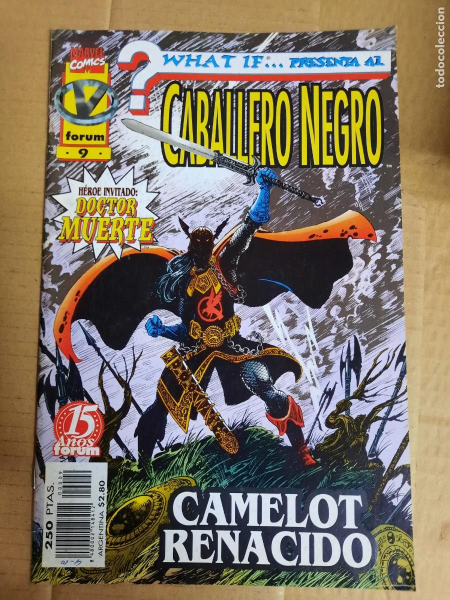 C&oacute;mics: WHAT IF? CABALLERO NEGRO N&ordm; 9 - ED. FORUM - Foto 1