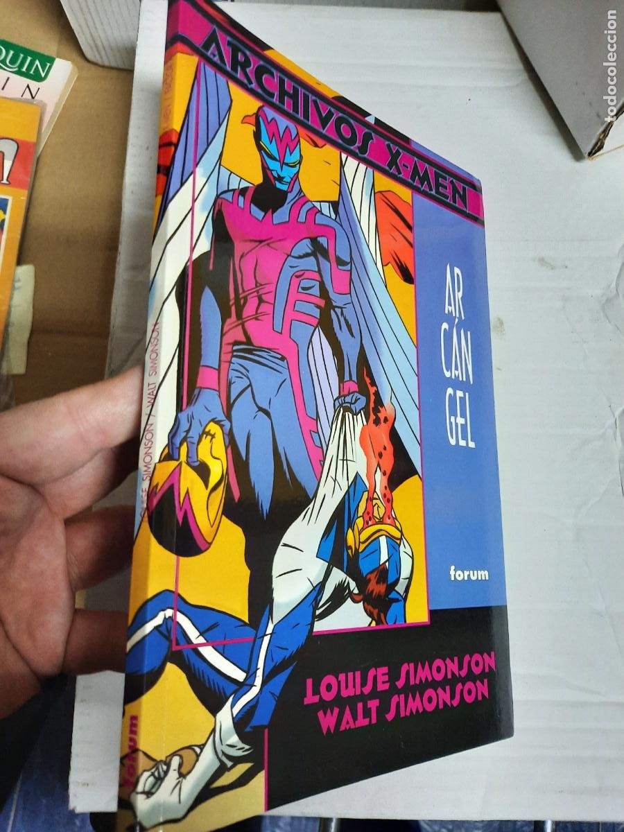 C&oacute;mics: ARCHIVOS X-MEN: ARC&Aacute;NGEL - ED. FORUM - Foto 2