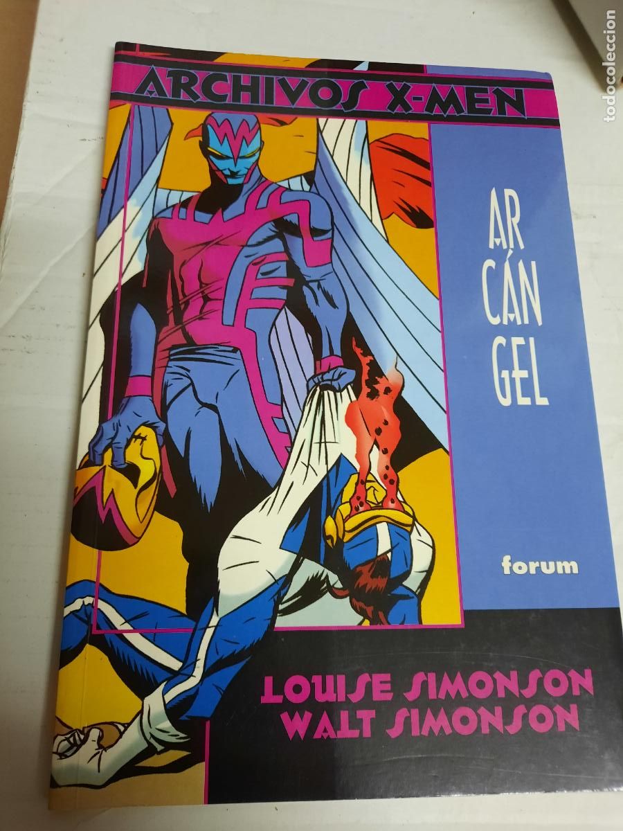 C&oacute;mics: ARCHIVOS X-MEN: ARC&Aacute;NGEL - ED. FORUM - Foto 1
