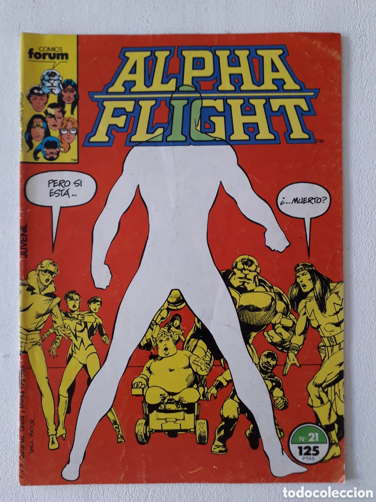 C&oacute;mics: ALPHA FLIGHT N&deg; 21 COMICS FORUM - Foto 1