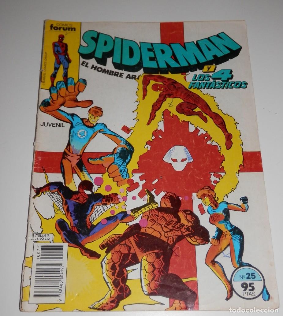 C&oacute;mics: COMICS SPIDERMAN Y LOS 4 FANT&Aacute;STICOS N&ordm;25 - Foto 1