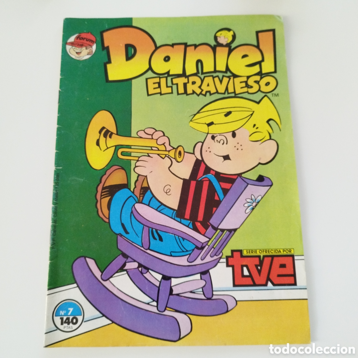 C&oacute;mics: DANIEL EL TRAVIESO / # 7 / ED. FORUM / 1987 - Foto 1