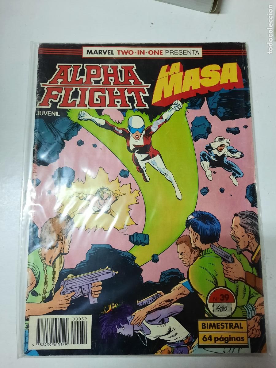 C&oacute;mics: MARVEL TWO-IN-ONE ALPHA FLIGHT/LA MASA N&ordm; 39,45 Y 46 - ED. FORUM - Foto 1