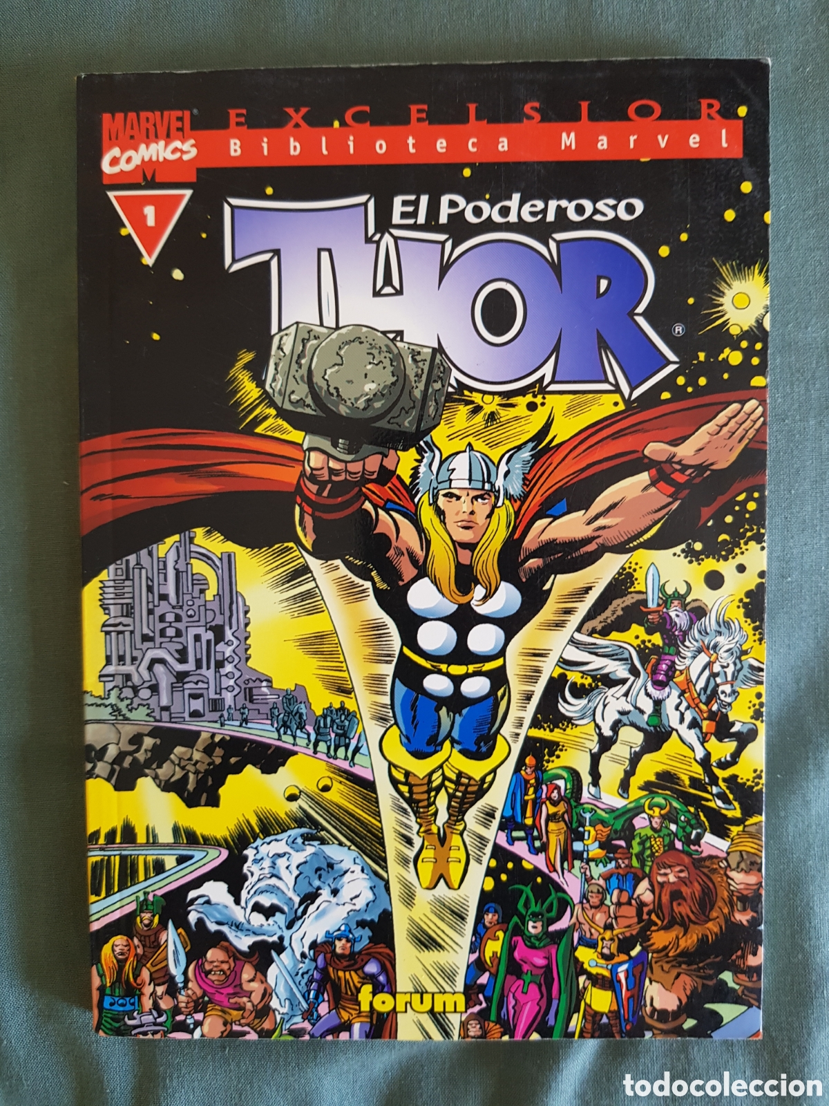 C&oacute;mics: El Poderoso Thor Forum Excelsior Biblioteca Marvel Tomo 1 - Foto 1
